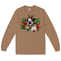 Christmas Cows With Tree Long Sleeve Tee | Teevron