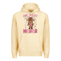 Pina Colada one boujee heifer Premium Hoodie - MaliasSmallBusiness