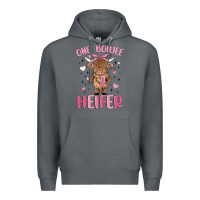Rock one boujee heifer Premium Hoodie - MaliasSmallBusiness