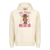 Tofu one boujee heifer Premium Hoodie - MaliasSmallBusiness