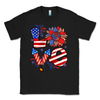 Black 4th of july love Classic Tee - Zillion Design Studio