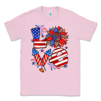 Bubblegum Pink 4th of july love Classic Tee - Zillion Design Studio