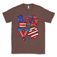 Chestnut 4th of july love Classic Tee - Zillion Design Studio