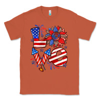 Copper 4th of july love Classic Tee - Zillion Design Studio