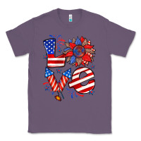Lavender 4th of july love Classic Tee - Zillion Design Studio
