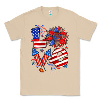 Mushroom 4th of july love Classic Tee - Zillion Design Studio