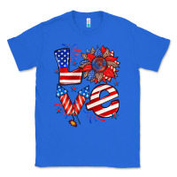 True Royal 4th of july love Classic Tee - Zillion Design Studio