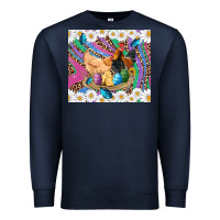Easter Farm Chicken Chick Rooster Daisys Butterfly Sunflower Eggs Glit Premium Sweatshirt | Teevron