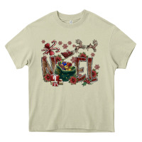 Mossy noel Heavy Core Tee - CowhideDigitalArt