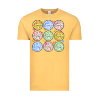 Vintage Mustard disco balls Vintage Tee - MaliasSmallBusiness