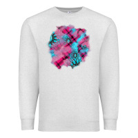 Oatmeal Heather v.d gemstone's patches Premium Sweatshirt - AdoDesignShop