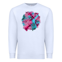 White v.d gemstone's patches Premium Sweatshirt - AdoDesignShop