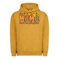 Pigment Peanut Butter this mama loves her pumpkins Urban Hoodie - MaliasSmallBusiness