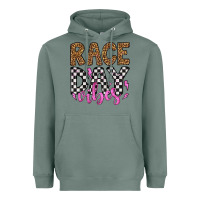 Sage race day vibes Heavyweight Hoodie - Artiststas