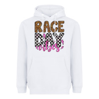 White race day vibes Heavyweight Hoodie - Artiststas