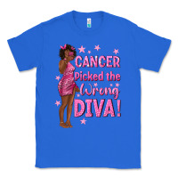 True Royal Cancer Picked The Wrong Diva with Black Woman Classic Tee - texasbilliewilder