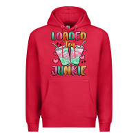 Cardinal loaded tea junkie Premium Hoodie - MaliasSmallBusiness