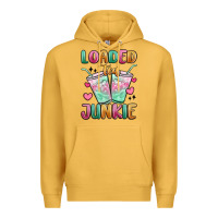 Mustard loaded tea junkie Premium Hoodie - MaliasSmallBusiness