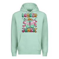 Seafoam loaded tea junkie Premium Hoodie - MaliasSmallBusiness