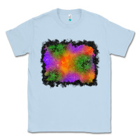 Dusty Blue halloween stars background Classic Tee - BundleAndBundleShop