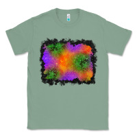 Sage halloween stars background Classic Tee - BundleAndBundleShop