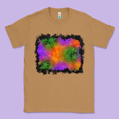 Halloween Stars Background Classic Tee Designed By Bundleandbundleshop