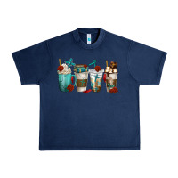 Navy faith coffee cups Urban Heavy Tee - texasbilliewilder