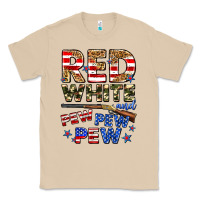Mushroom red white and pew pew pew Classic Tee - Zillion Design Studio