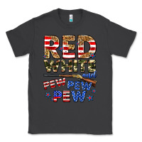 Smoke red white and pew pew pew Classic Tee - Zillion Design Studio