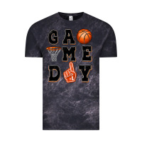 Cloud Black basketball game day Vintage Tee - MaliasSmallBusiness