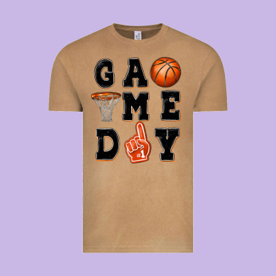 Vintage Tee basketball game day