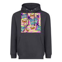 Smoke hello summer and beer seamless pattern Heavyweight Hoodie - BundleAndBundleShop