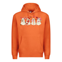 Carrot valentines day ghost Premium Hoodie - MaliasSmallBusiness