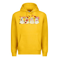 Lemon valentines day ghost Premium Hoodie - MaliasSmallBusiness