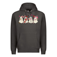 Smoke valentines day ghost Premium Hoodie - MaliasSmallBusiness