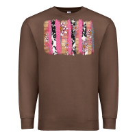 Chestnut v.d cow and lotus brushstrock Premium Sweatshirt - AdoDesignShop