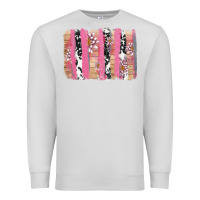 Dove Grey v.d cow and lotus brushstrock Premium Sweatshirt - AdoDesignShop