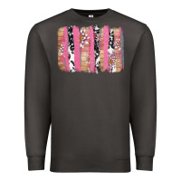 Smoke v.d cow and lotus brushstrock Premium Sweatshirt - AdoDesignShop