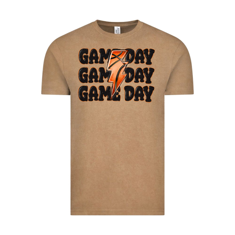 Game Day Game Day Game Day Basketball Vintage Tee by MaliasSmallBusiness | Teevron