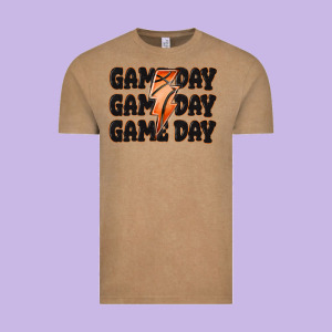 Game Day Game Day Game Day Basketball Vintage Tee Designed By Maliassmallbusiness