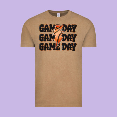 Vintage Tee game day game day game day basketball