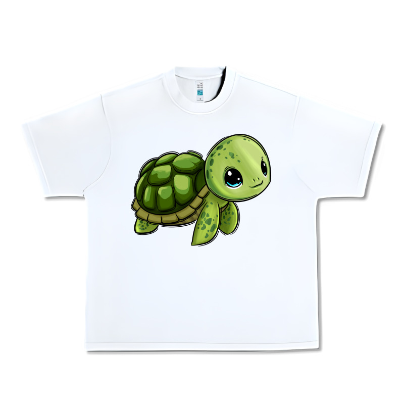 Cute Turtle Urban Heavy Tee by Zillion Design Studio | Teevron