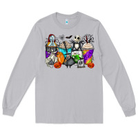 Moon Dust halloween cartoon characters coffee cups Long Sleeve Tee - Zillion Design Studio