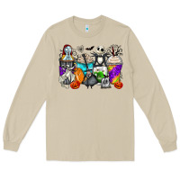 Mushroom halloween cartoon characters coffee cups Long Sleeve Tee - Zillion Design Studio