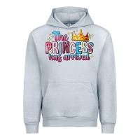 Heather Grey The Princess Has Arrived Urban Hoodie - MaliasSmallBusiness