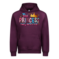 Mauve Wine The Princess Has Arrived Urban Hoodie - MaliasSmallBusiness