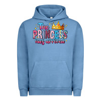 Pigment Pebble Blue The Princess Has Arrived Urban Hoodie - MaliasSmallBusiness