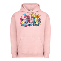 Pigment Salmon The Princess Has Arrived Urban Hoodie - MaliasSmallBusiness