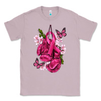 Lilac Cancer Boxing Gloves with Ribbon Classic Tee - texasbilliewilder