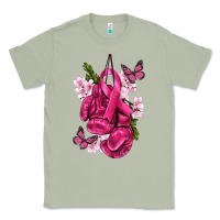 Matcha Cancer Boxing Gloves with Ribbon Classic Tee - texasbilliewilder